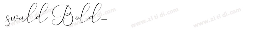 0swald Bold字体转换